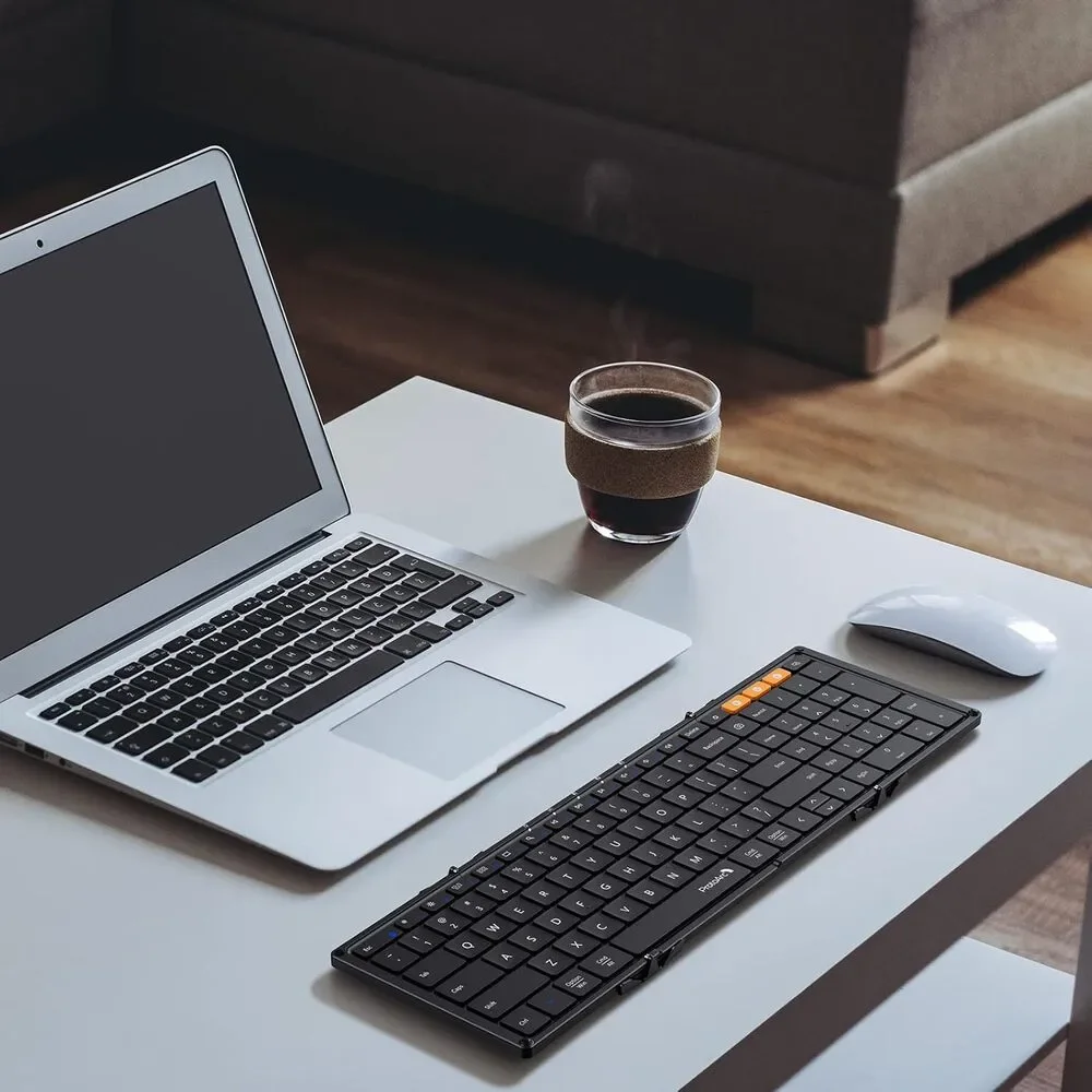 ProtoArc Foldable Bluetooth Keyboard, XK01 Folding Wireless